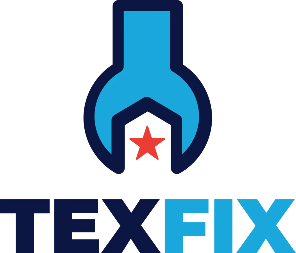 tex fix vertical logo