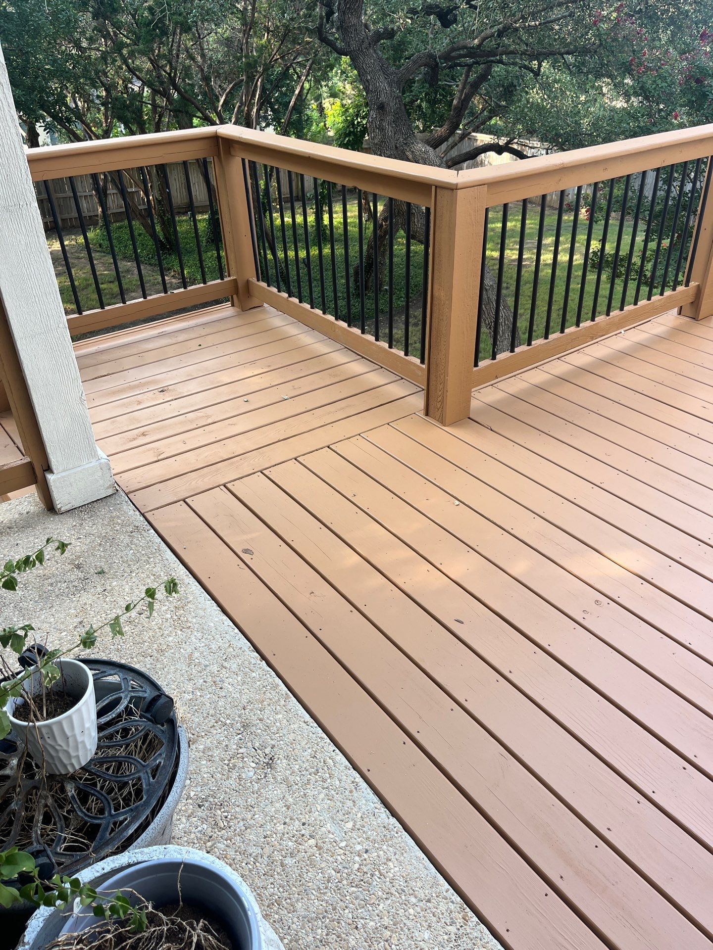 deck staining after san antonio 78258 Deck Staining